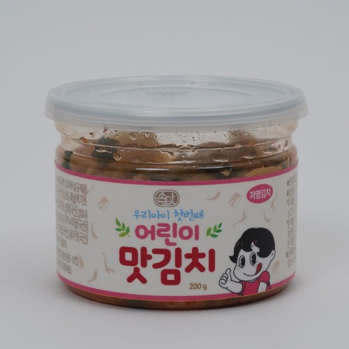 손맛 어린이 맛김치(200g)