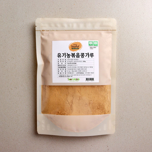 [이노푸드코리아] 소이풀 유기농 볶음콩가루 1kg